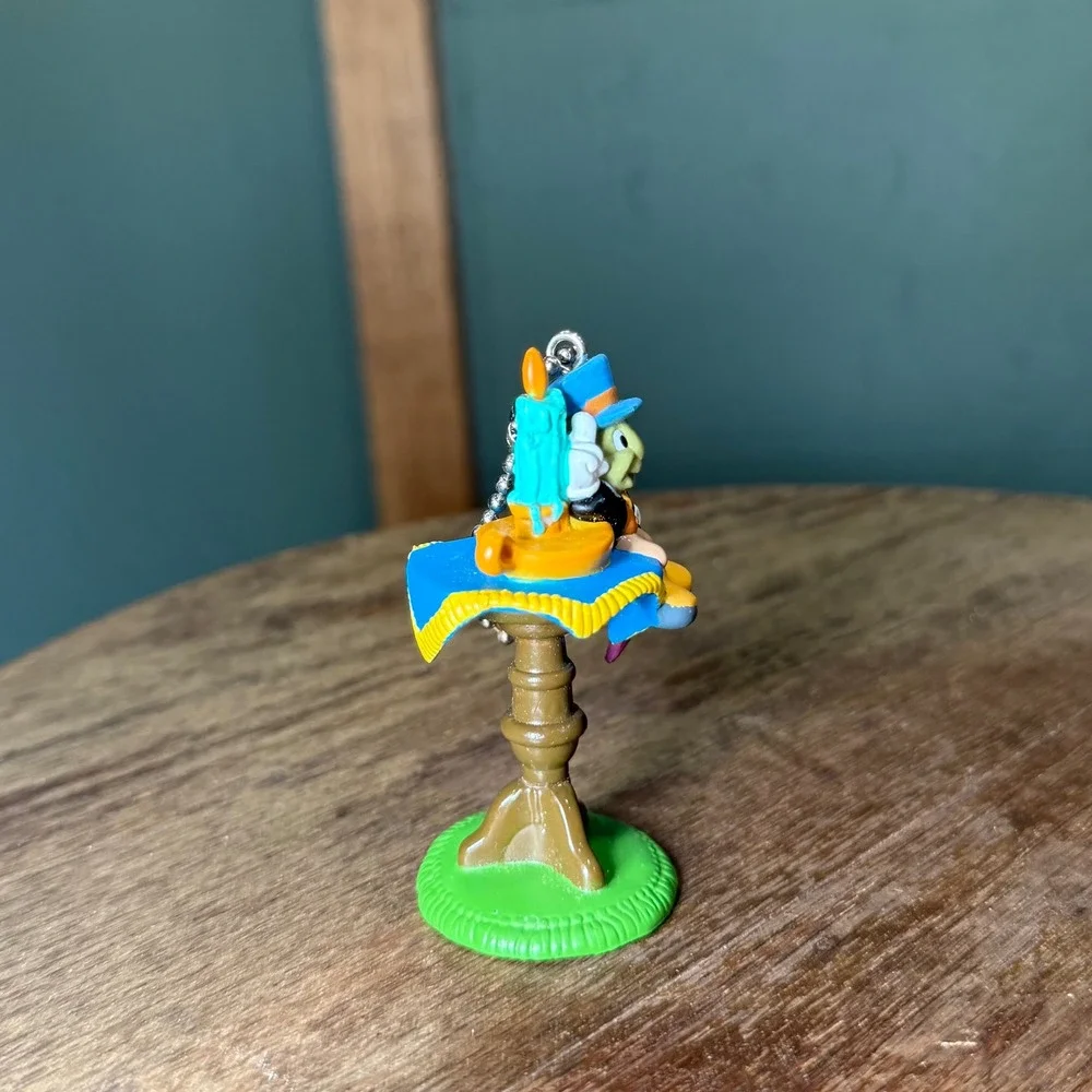 Vtg 2002 Disney Jiminy Cricket Mickey's Christmas Carol Holiday Clip On Figure